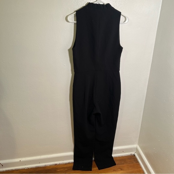 Black Halo Antoinette Sleeveless Jumpsuit Black 8 - Picture 6 of 11